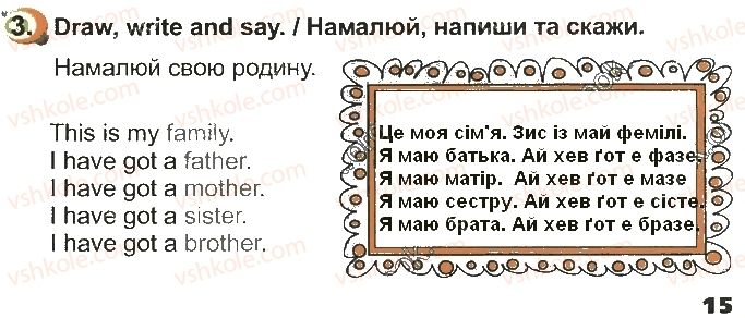 фото задание стр15впр3 - unit 1. му family and friends