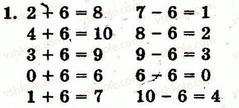 фото задание 1 - сторінка 75 - розділ 2. табличне додавання і віднімання чисел у межах 10