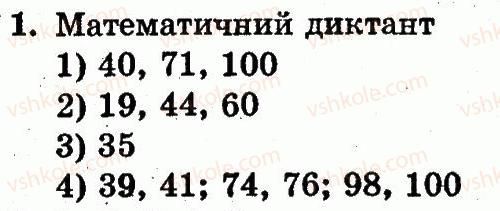 фото задание 1 - сторінка 109 - розділ 4. нумерація чисел від 21 до 100. додавання і віднімання у межах 100 на основі нумерації