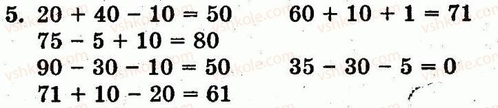 фото задание 5 - сторінка 118 - розділ 4. нумерація чисел від 21 до 100. додавання і віднімання у межах 100 на основі нумерації