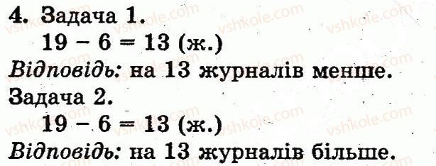 фото задание 4 - сторінка 102 - розділ з. нумерація чисел від 11 до 20. додавання і віднімання у межах 20 на основі нумерації
