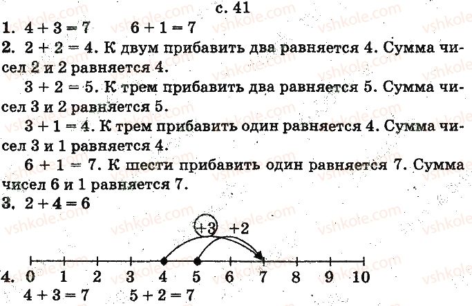 фото задание ст41 - нумерация чисел от 1 до 10