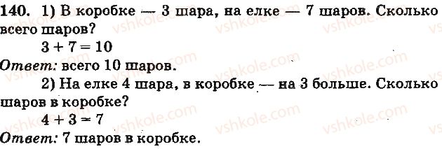 фото задание 140 - сложение и вычитание двузначных чисел без перехода через разряд
