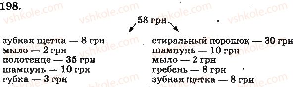 фото задание 198 - сложение и вычитание двузначных чисел без перехода через разряд