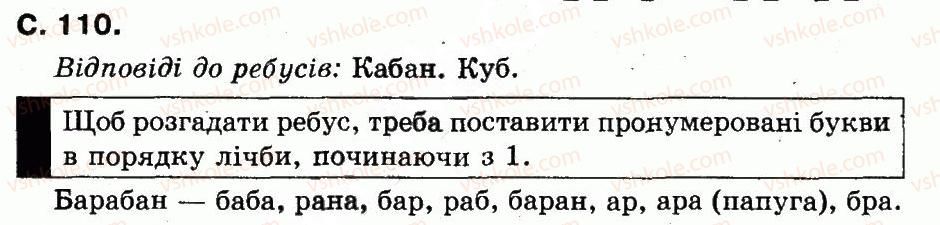 фото задание сторінка110 - букви