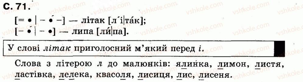 фото задание сторінка71 - букви