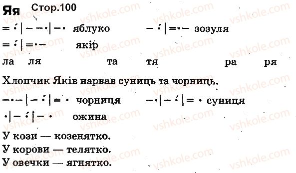 фото задание 100 - букви