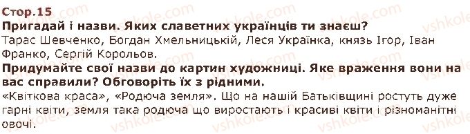 фото задание стор15 - вісімнадцятий тиждень. славне минуле нашої країни - наше третє дослідження — «людина і світ»
