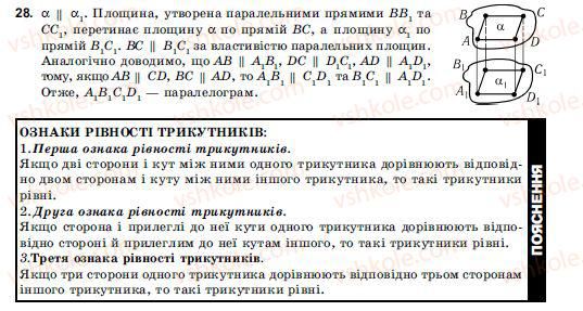фото задание 28 - § 2. паралельність прямих і площин