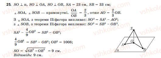 фото задание 25 - § 3. перпендикулярність прямих і площин