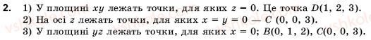 фото задание 2 - § 4. декартові координати та вектори простору