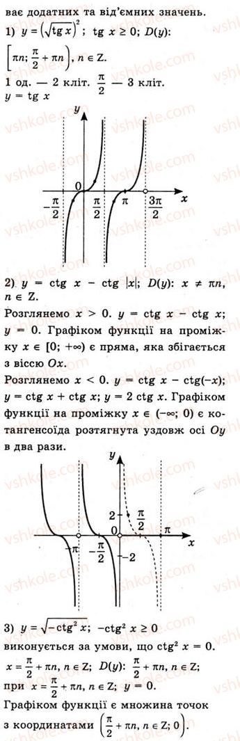 фото задание 612 - властивості і графіки функцій y=tgx та y=ctgx - тема 3. тригонометричні функції