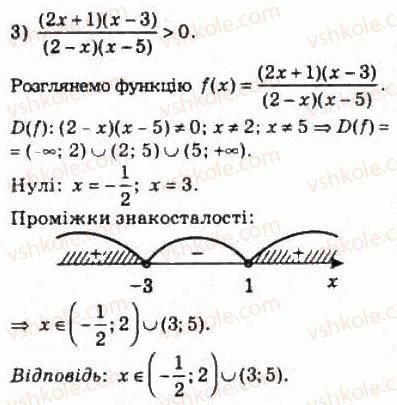 фото задание 256 - 12. метод інтервалів - § 2. функції, многочлени, рівняння і нерівності