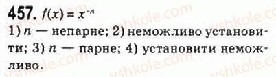 фото задание 457 - 22. степенева функція з цілим показником - § 3. степенева функція