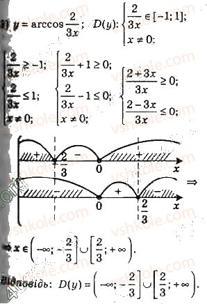 фото задание 2 - 30. функції y = arccos x, y = arcsin x, y = arctg x і y = arcctg x - § 4. тригонометричні рівняння і нерівності