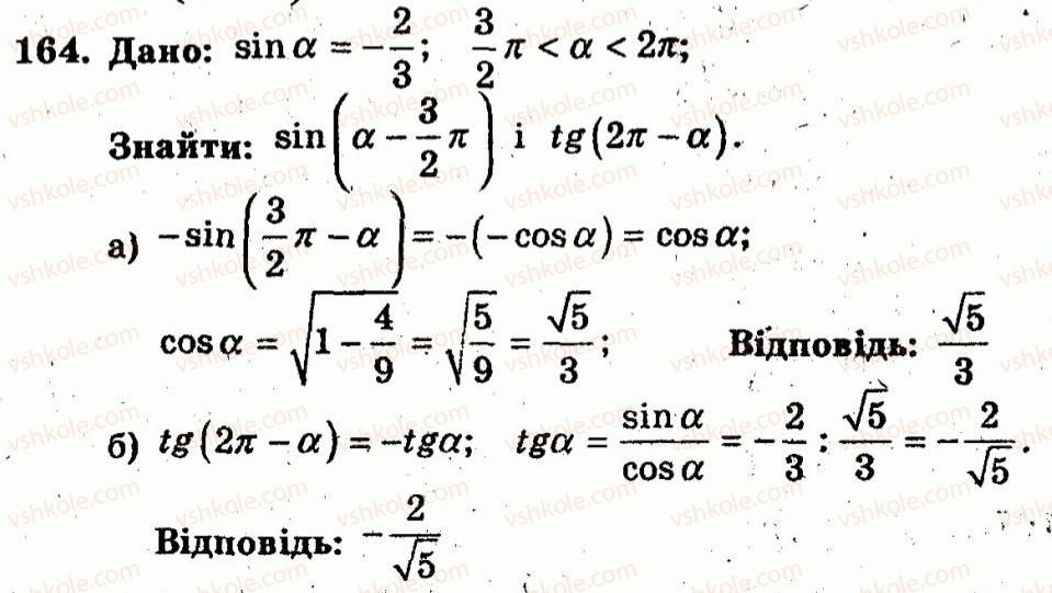фото задание 164 - варіант 1 - тренувальні вправи