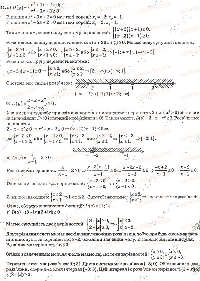 фото задание 34 - розділ 1. тригонометричні функції