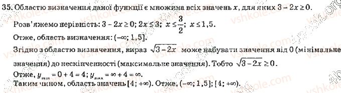 фото задание 35 - розділ 1. тригонометричні функції