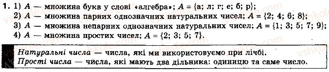 фото задание 1 - 1.1. множини та операції над ними - § 1. множини - розділ 1. функції, многочлени, рівняння і нерівності