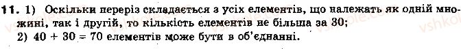 фото задание 11 - 1.1. множини та операції над ними - § 1. множини - розділ 1. функції, многочлени, рівняння і нерівності