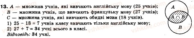 фото задание 13 - 1.1. множини та операції над ними - § 1. множини - розділ 1. функції, многочлени, рівняння і нерівності