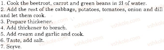 фото задание p109ex3 - unit 4. national cuisine