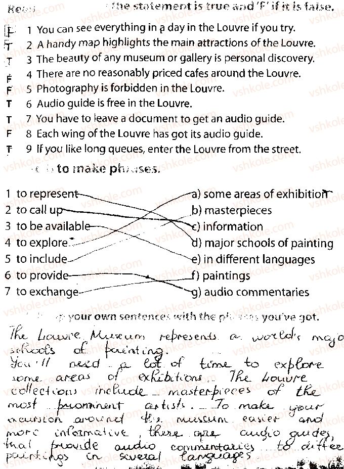 фото задание стр75 - unit 7. the world of painting