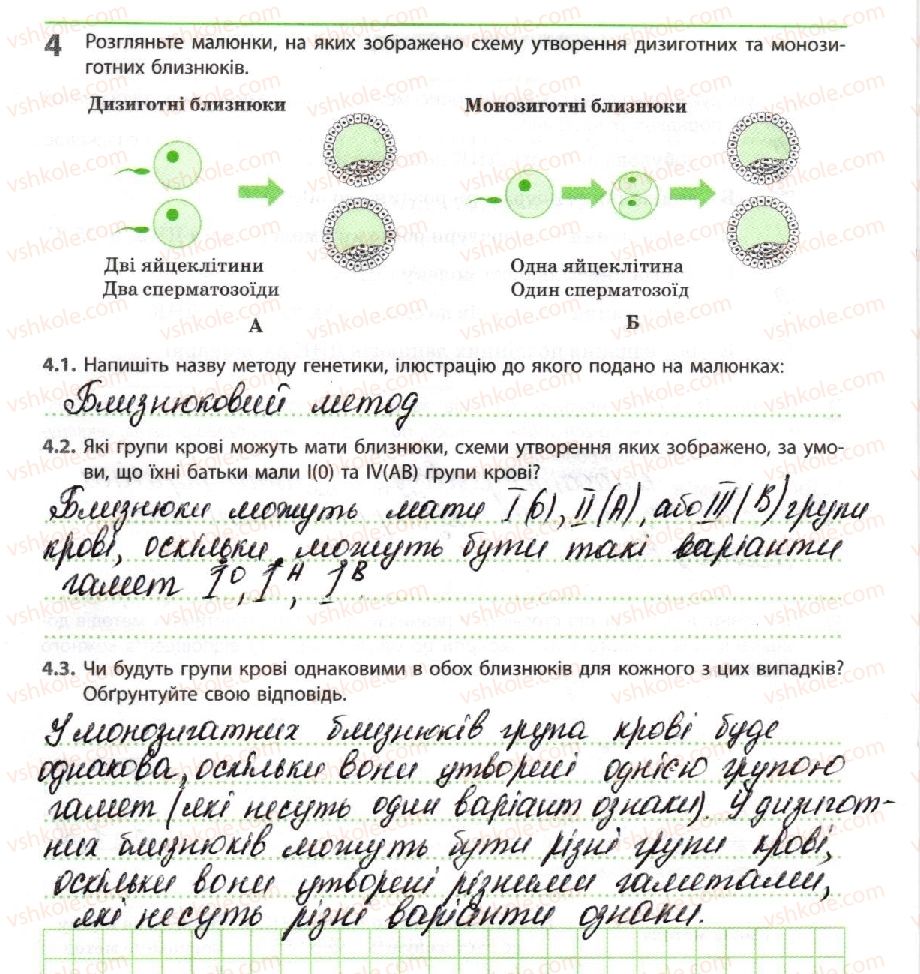 фото задание 4 - поняття та методи генетики - тема 3. спадковість і мінливість