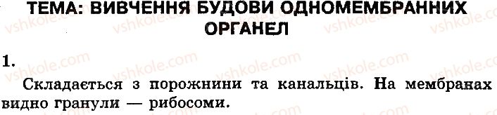 фото задание 1 - сторінка 57 - цитоплазма, її компоненти
