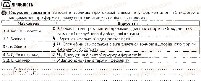 фото задание 2 - урок 25 - тема 2. обмін речовин і перетворення енергії