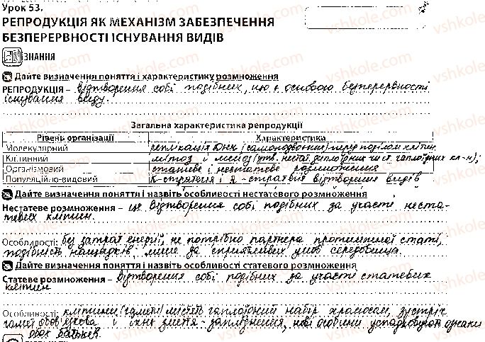 фото задание 1 - урок 53 - тема 4. репродукція та розвиток