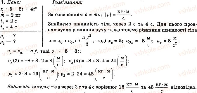 фото задание 1 - вправа 27 - розділ 2. динаміка поступального та обертального рухів матеріальної точки