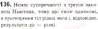 фото задание 136 - § 16. закони ньютона - розділ 1. механіка