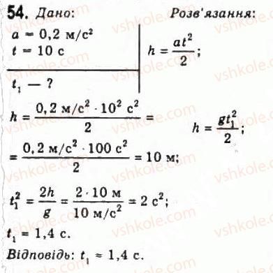 фото задание 54 - розділ 1. кінематика - механіка