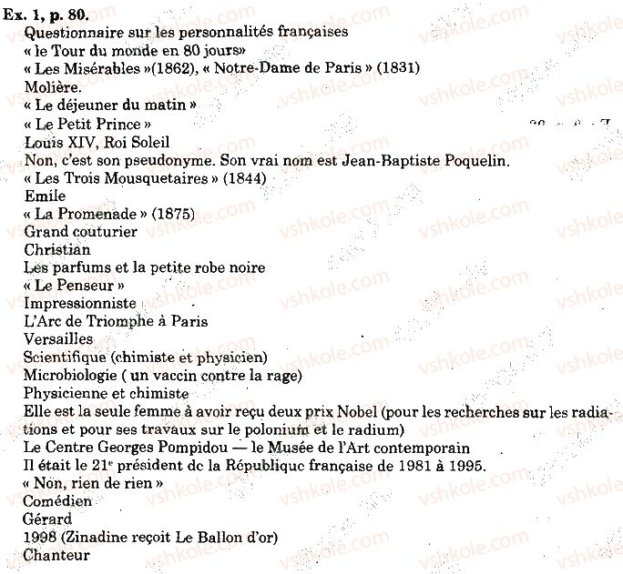 фото задание p80ex1 - unite 2. la bibliotheque scolaire