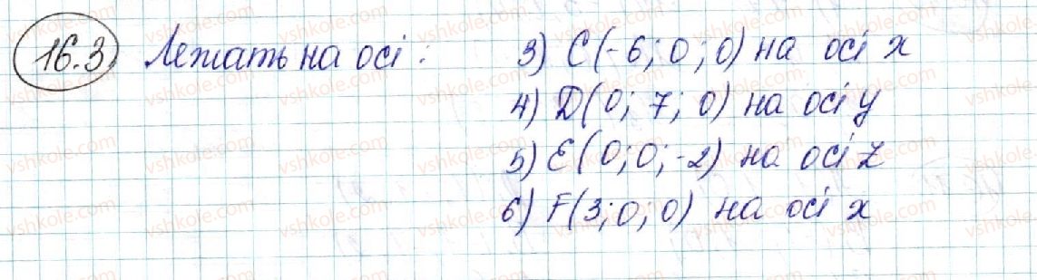 фото задание 3 - 16. декартові координати точки в просторі - § 4. координати та вектори в просторі