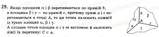 фото задание 29 - § 1.1. основні поняття та аксіоми стереометрії - розділ 1. вступ до стереометрії