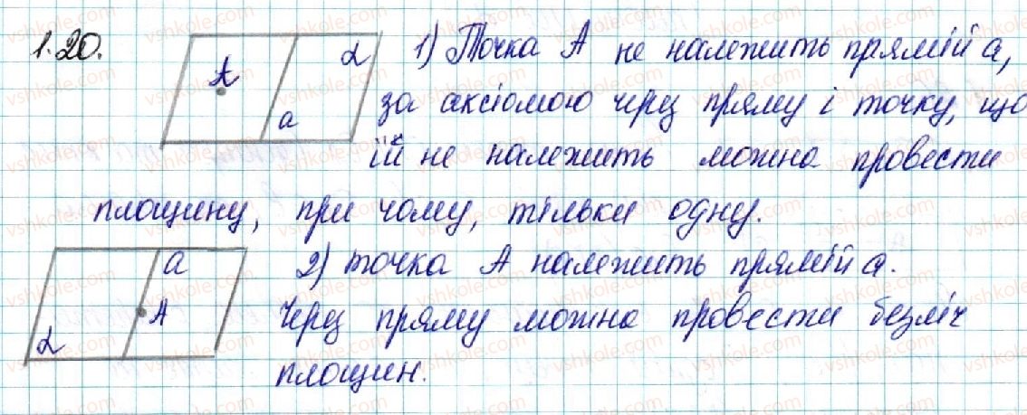 фото задание 20 - § 1. основні поняття стереометрії. аксіоми стереометрії та наслідки з них - розділ 1. вступ до стереометрії