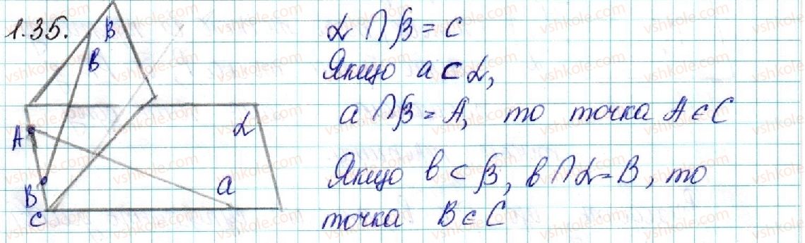 фото задание 35 - § 1. основні поняття стереометрії. аксіоми стереометрії та наслідки з них - розділ 1. вступ до стереометрії