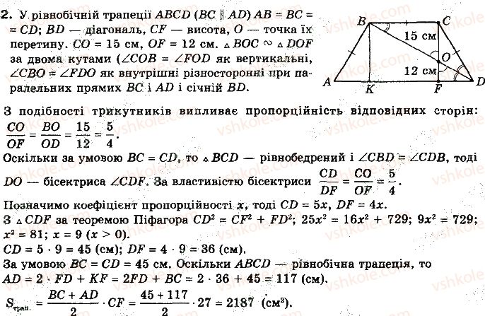 фото задание 32 - тест для самоконтролю 1 - модуль 1. систематизація та узагальнення фактів і методів планіметрії