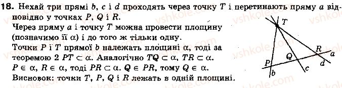 фото задание 18 - тест для самоконтролю 2 - модуль 2. вступ до стереометрії
