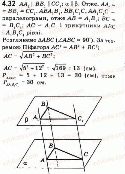 фото задание 32 - § 4.2. властивості паралельних площин - модуль 4. взаємне розміщення площин у просторі
