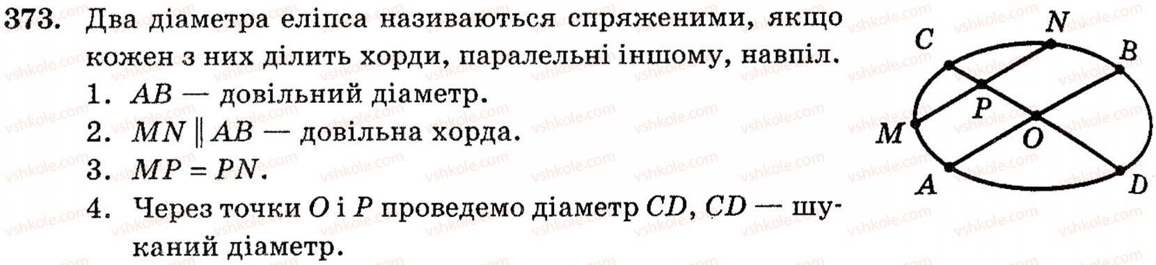 фото задание 373 - § 10. зображення фігур у стереометрії - розділ 3. паралельність прямих і площин у просторі