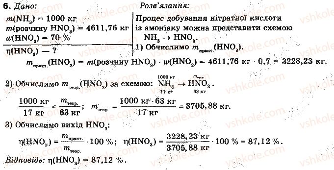 фото задание 6 - § 35. обчислення виходу продукту - розділ 2. неметалічні елементи та їх сполуки