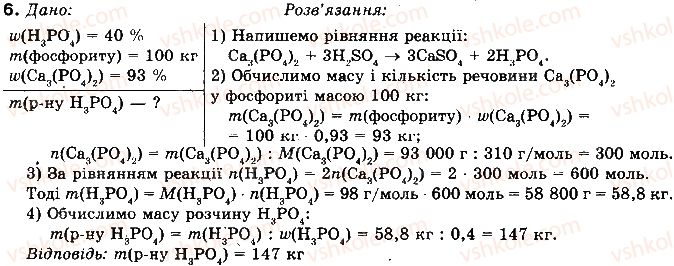 фото задание 6 - § 41. сполуки фосфору - розділ 2. неметалічні елементи та їх сполуки