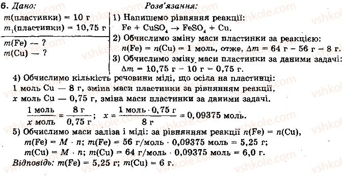фото задание 6 - § 72. залізо - розділ 3. металічні елементи та їх сполуки
