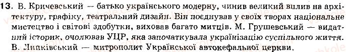 фото задание 13 - підсумково-узагальнюючий урок - тема 5. культура і духовне життя в україні в 1917-1921 рр.