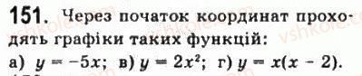 фото задание 151 - § 4. числові функції - алгебра і початки аналізу