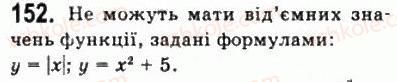 фото задание 152 - § 4. числові функції - алгебра і початки аналізу