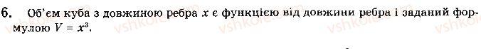 фото задание 6 - § 1. числові функції - розділ 1. функції, їхні властивості та графіки